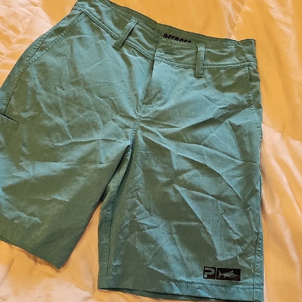 Boys Pelagic Teal Swim Short